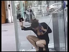 La ébano de pelo rizado Michelle Brown recibe una videos gratis sexo polla blanca